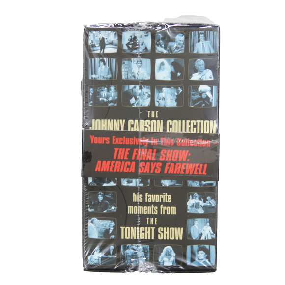Sealed Johnny Carson Collection His Favorite Moments from the tonight Show VHS - Picture 4 of 4